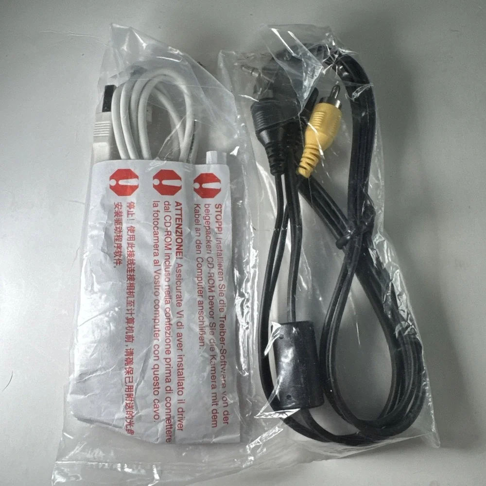 Canon PowerShot USB Data/AV Cable Cord OEM NEW SEALED